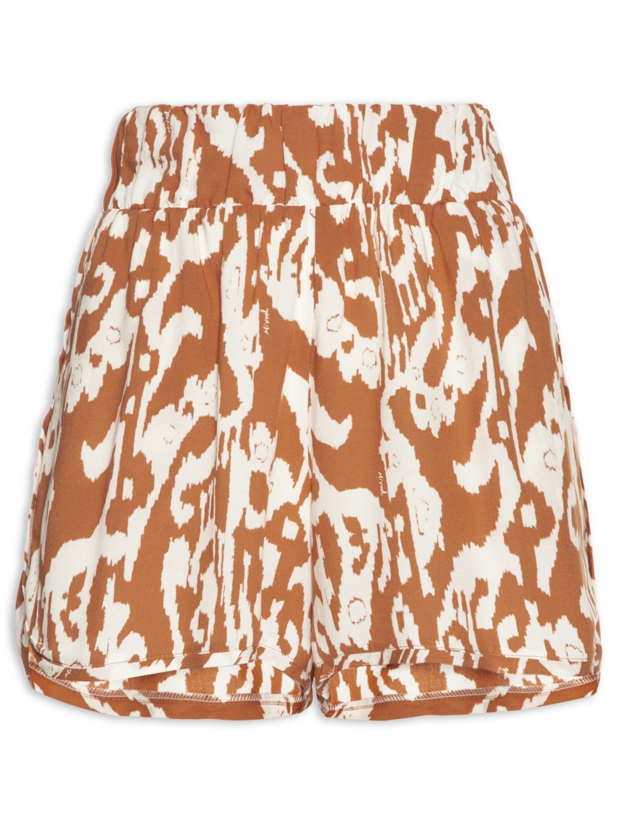 Shorts Feminino Cesca - Marrom