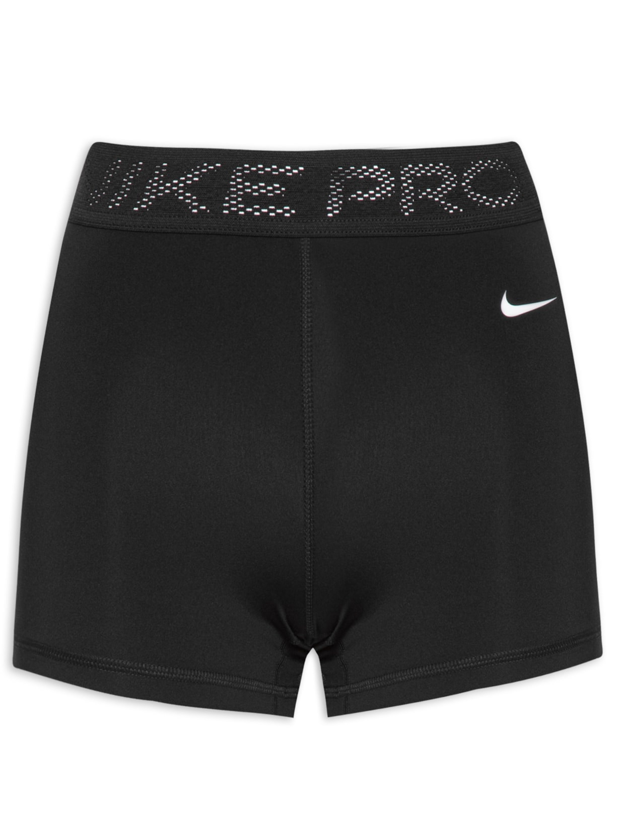 Shorts Feminino Dri-FIT 3IN Mesh - Preto