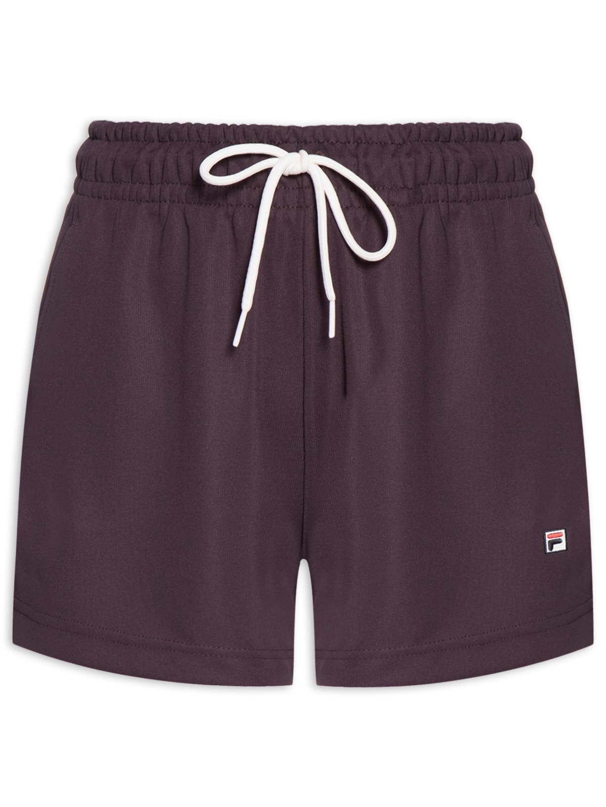 Shorts Feminino Heritage F-Box Marrom Fila