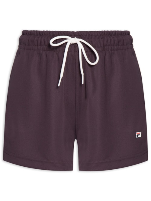 Shorts Feminino Heritage F-Box - Marrom