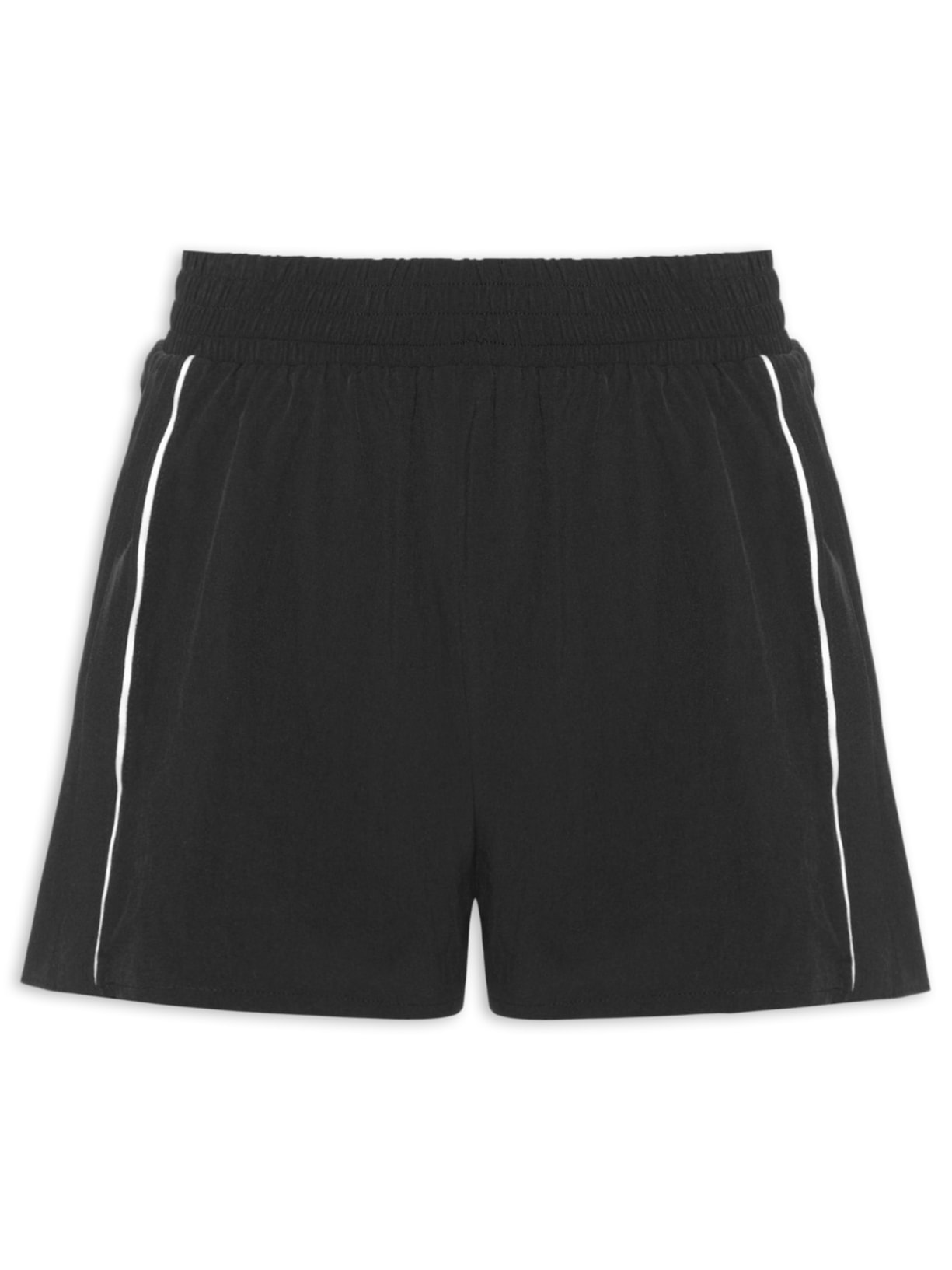 Shorts Feminino Inner Match Preto Body For Sure
