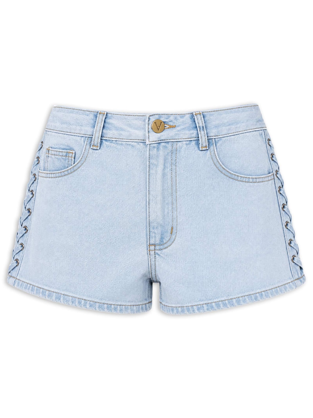 Shorts Feminino Jeans Helena – Azul Triya