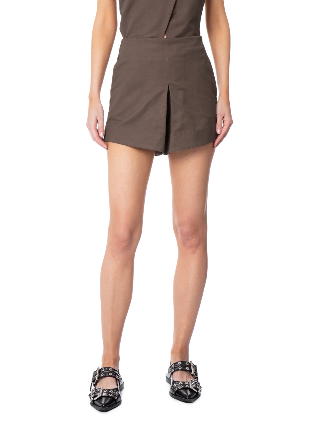 Shorts Feminino Kohr – Marrom – Francesca Francesca