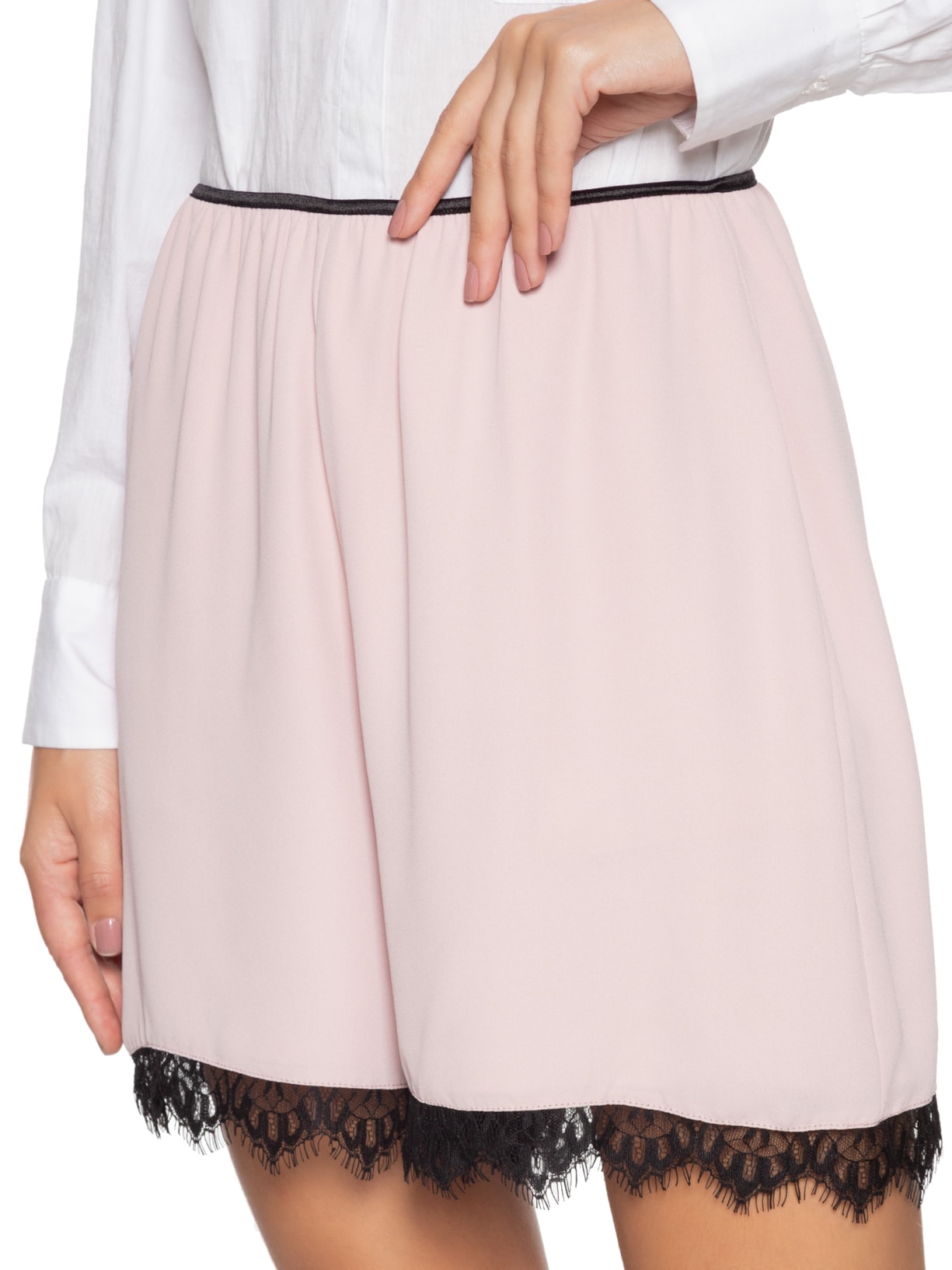 Shorts Feminino Nephele Rosa Carol Bassi