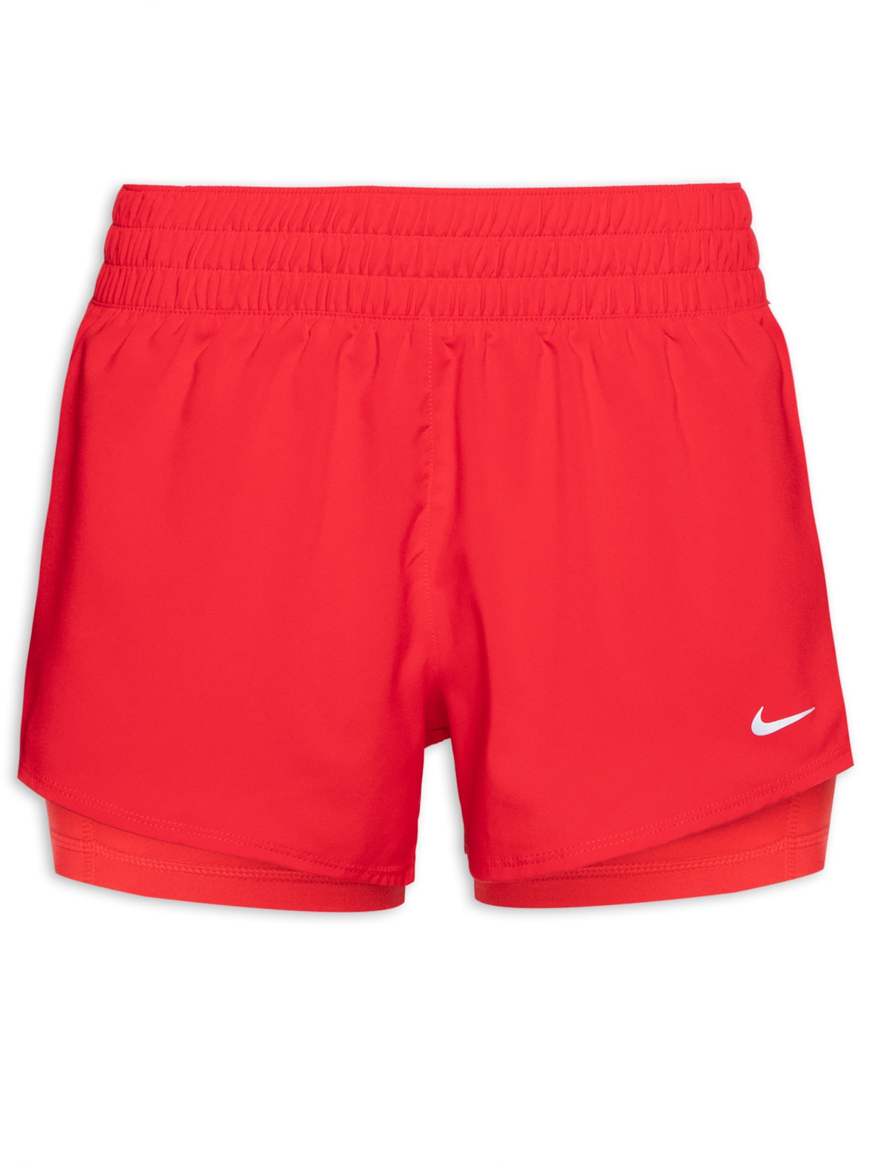 Shorts Feminino Nike One - Vermelho