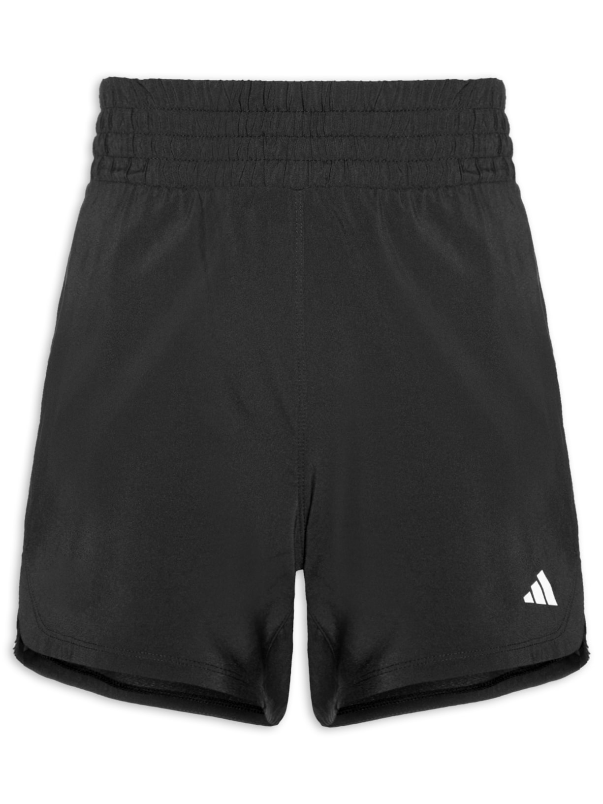Shorts Feminino Pacer 3 Listras - Preto