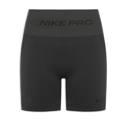 Shorts Feminino Pro Seamless Women's Dri-Fit High-Waisted Biker - Preto