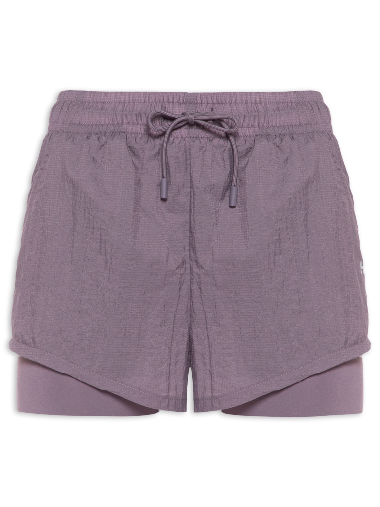 Shorts Feminino Roxo Hering Sports