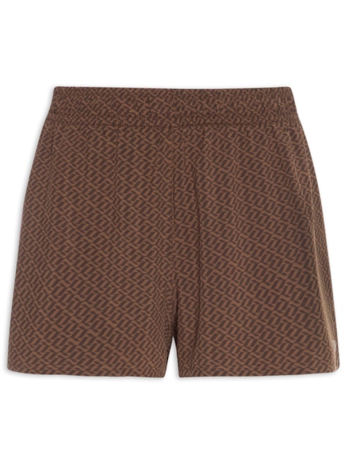 Shorts Feminino Symbol Dryside - Marrom