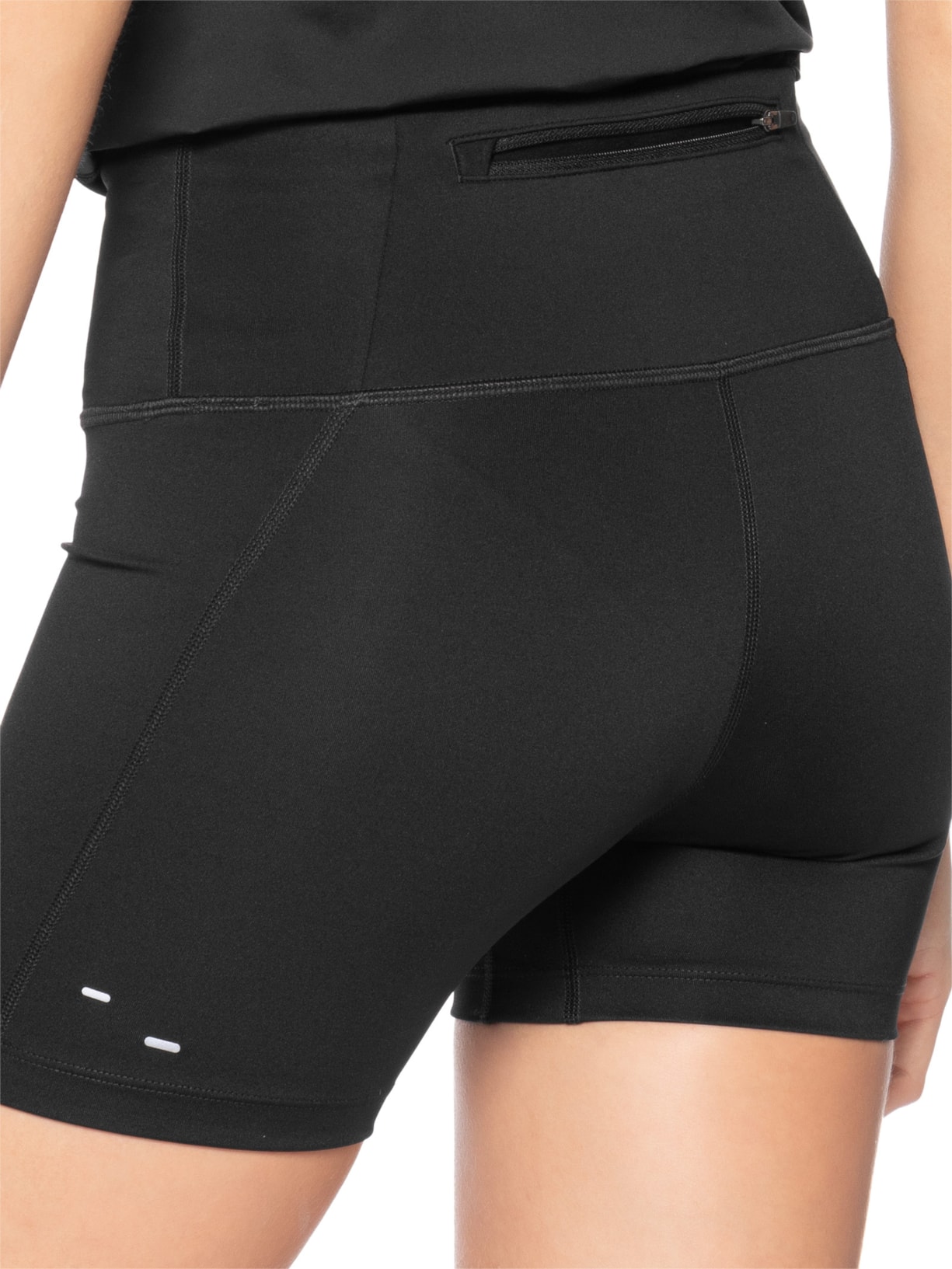 Shorts Feminino Tempo High-Waisted 4 Tight Running Preto Nike