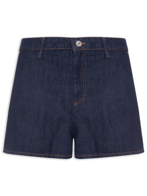 Shorts Feminino Trouser Blossom - Azul