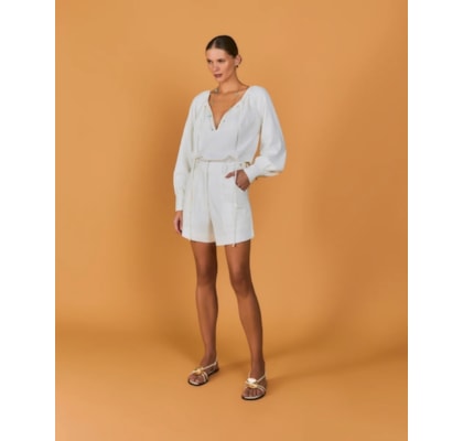 Shorts Mareh Tartaruga Off White