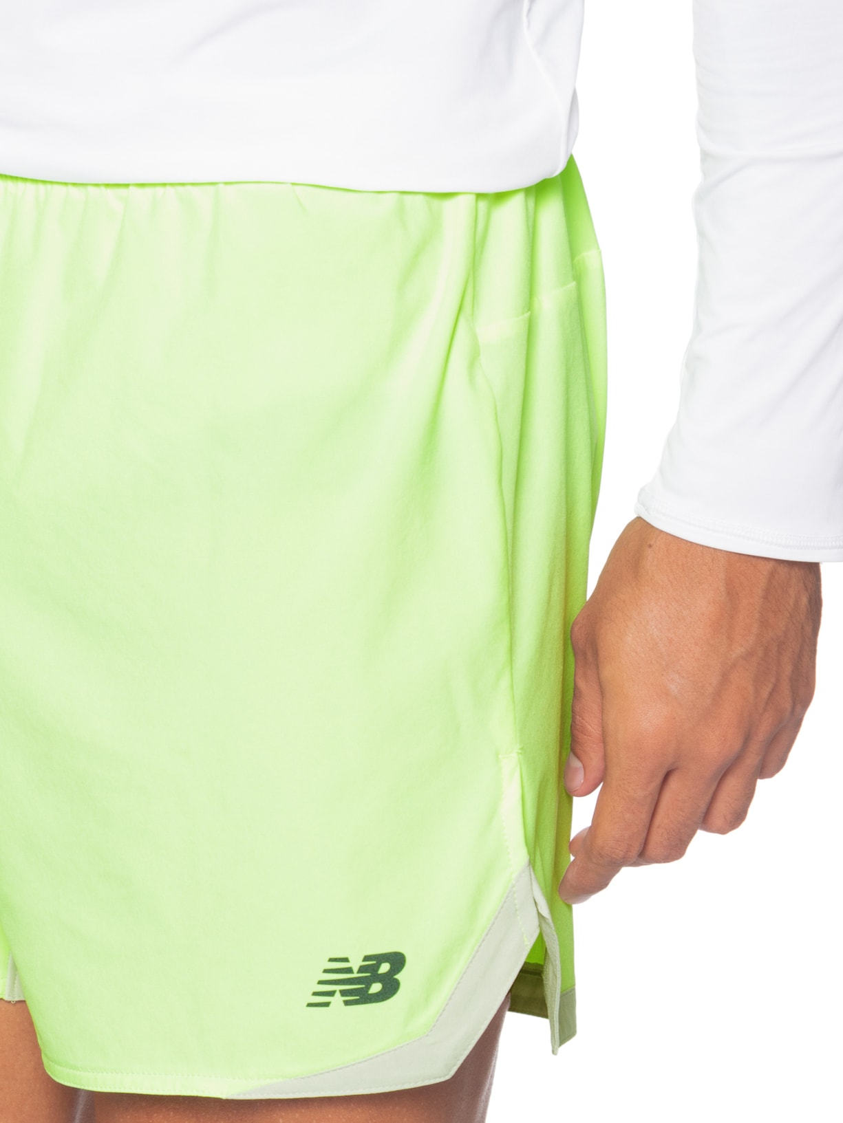 Shorts Masculino Athletics Run 5 Verde New Balance