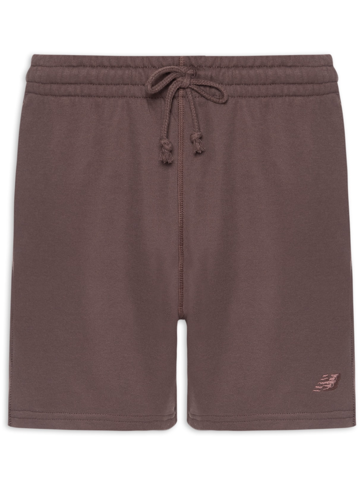 Shorts Masculino Athletics Small Logo 5 Marrom New Balance