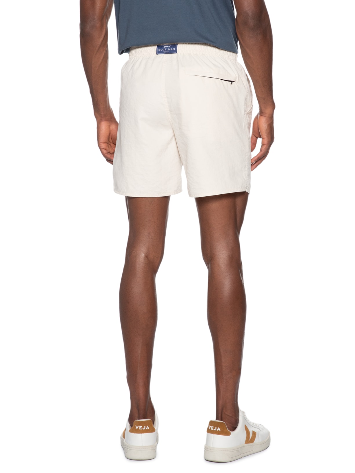 Shorts Masculino Backyard Off White Blueman