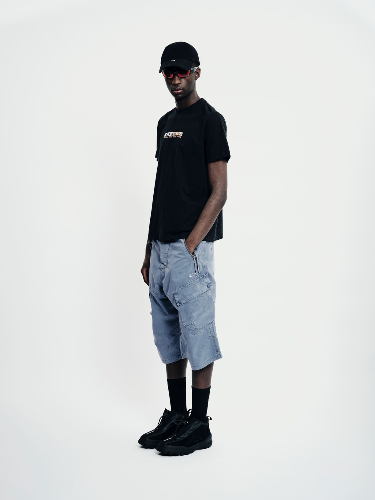 Shorts Masculino Cargo Azul Piet + Oakley