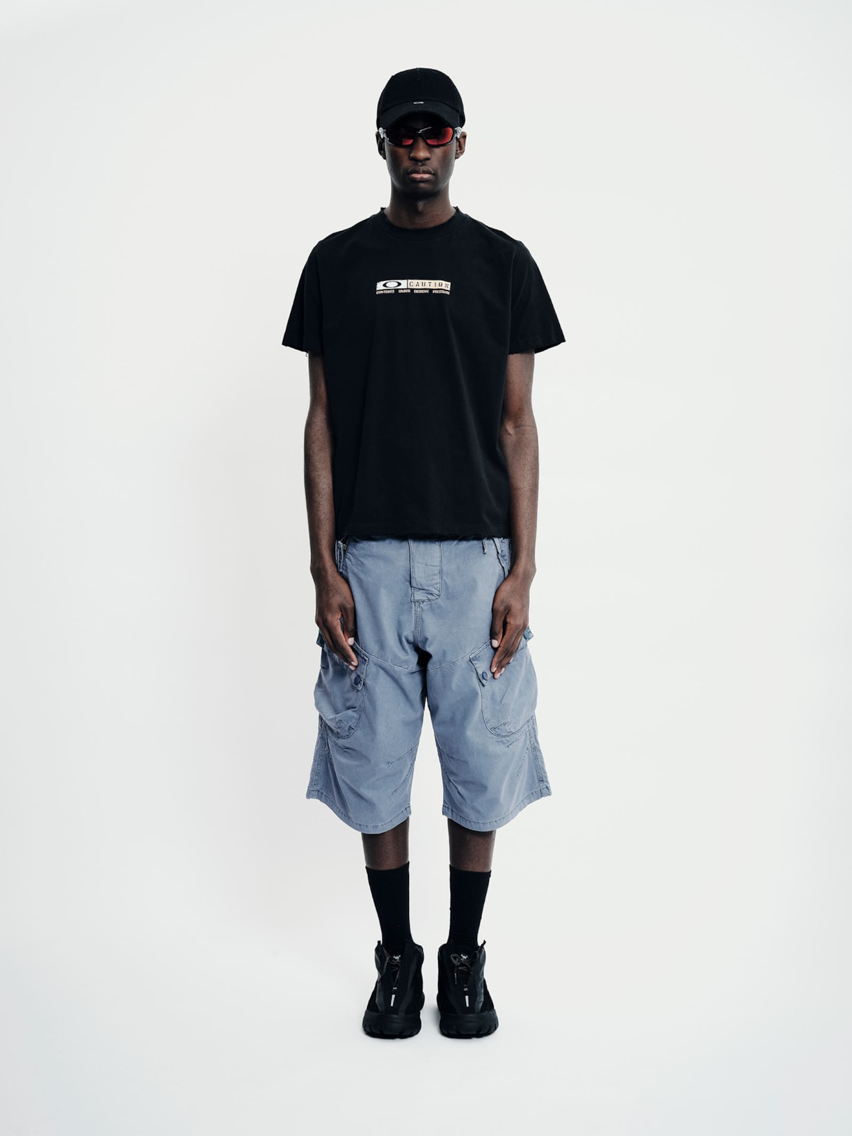 Shorts Masculino Cargo Azul Piet + Oakley