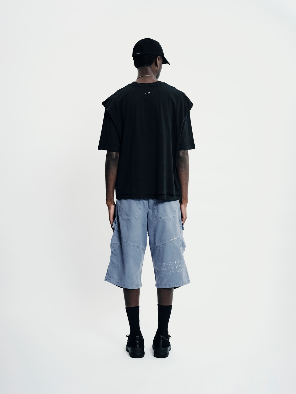 Shorts Masculino Cargo Azul Piet + Oakley