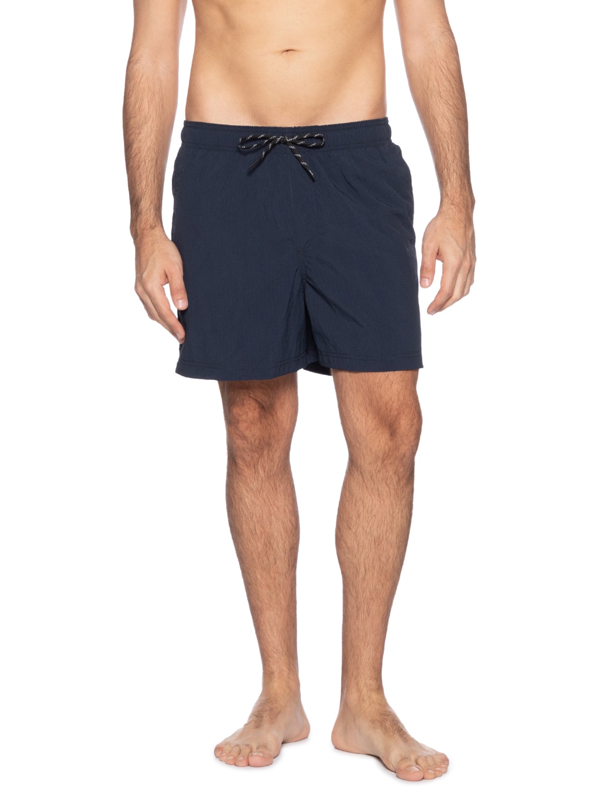 Shorts Masculino De Praia  Seersucker Azul Jack & Jones