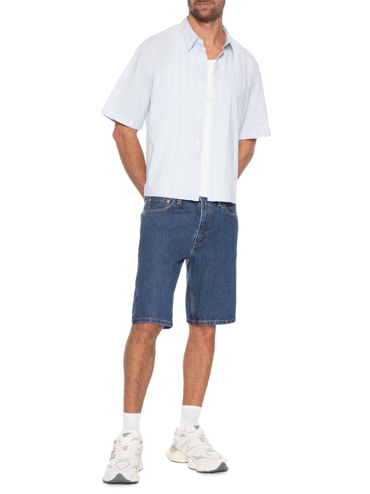 Shorts Masculino Jeans 405™ Standard Fit Azul Levi's