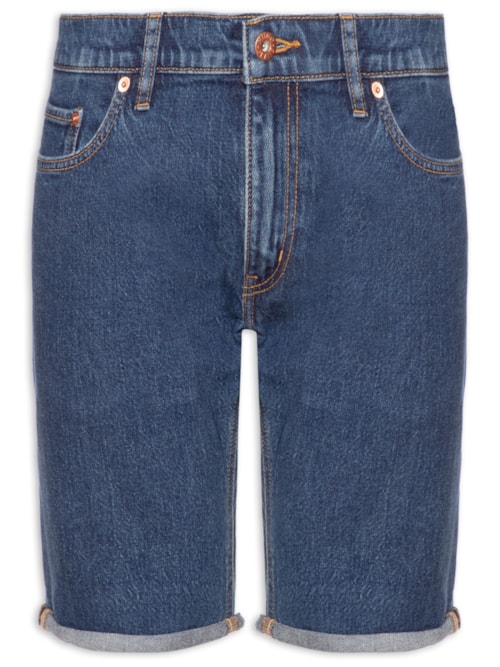 Shorts Masculino Jeans - Ash/S - Azul