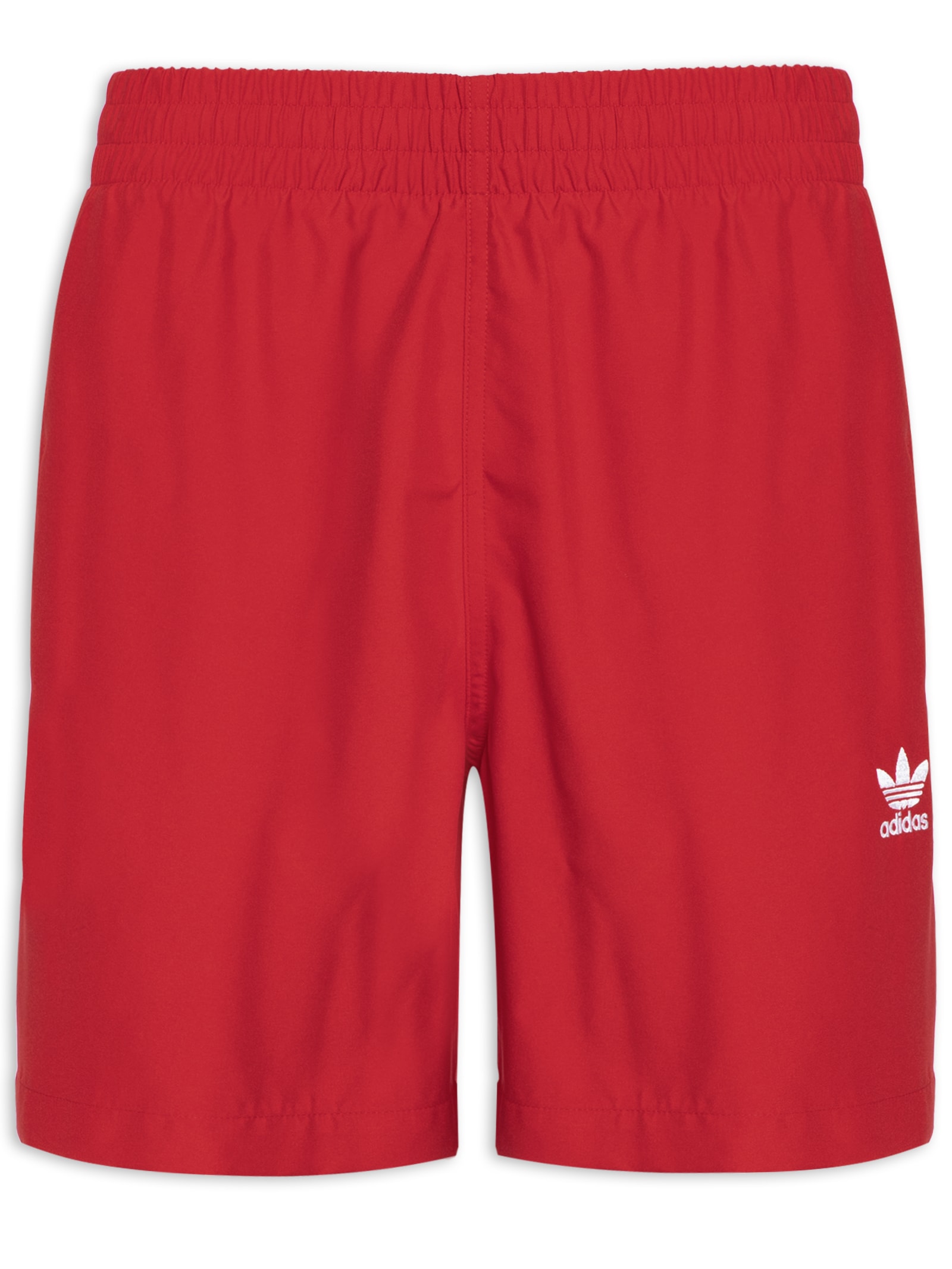 Shorts Masculino Originals 3 Listras - Adidas Originals - Vermelho