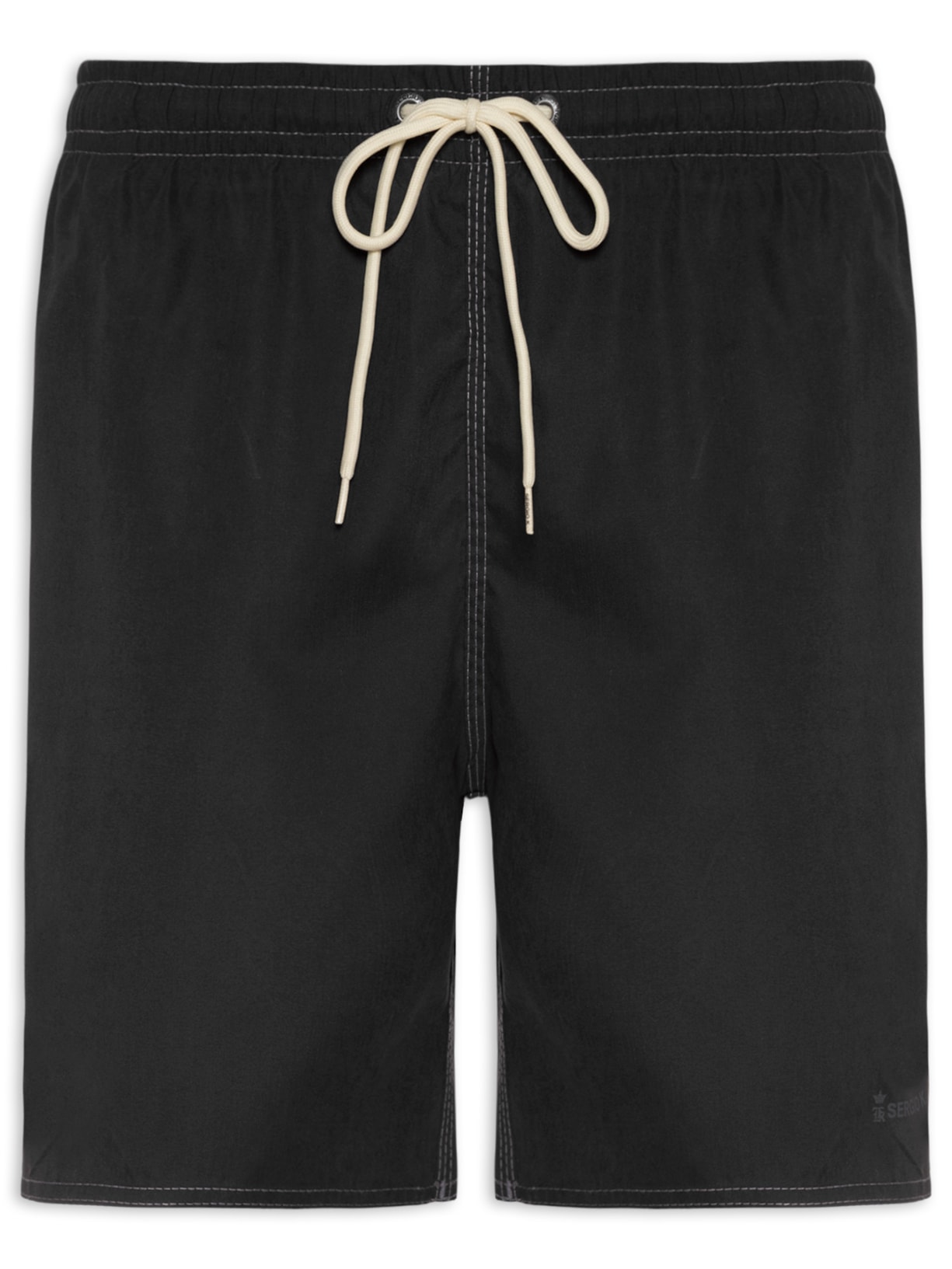 Shorts Masculino Praia Stoned Peach Touch - Preto