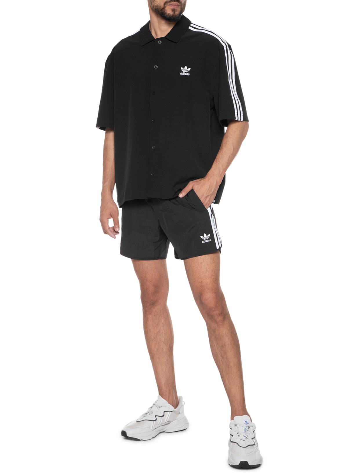 Shorts Masculino Sprinter Preto Adidas Originals