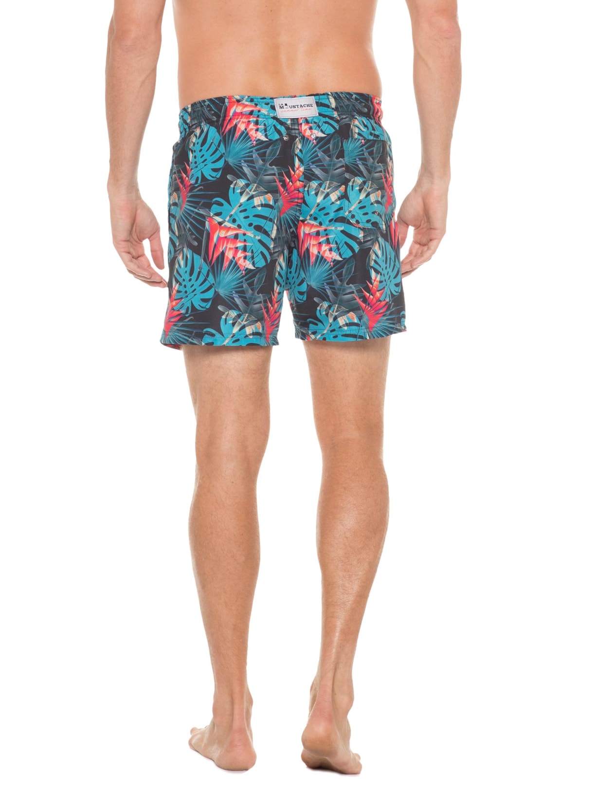 Shorts Masculino Swim Ocean Forest Azul La Moustache