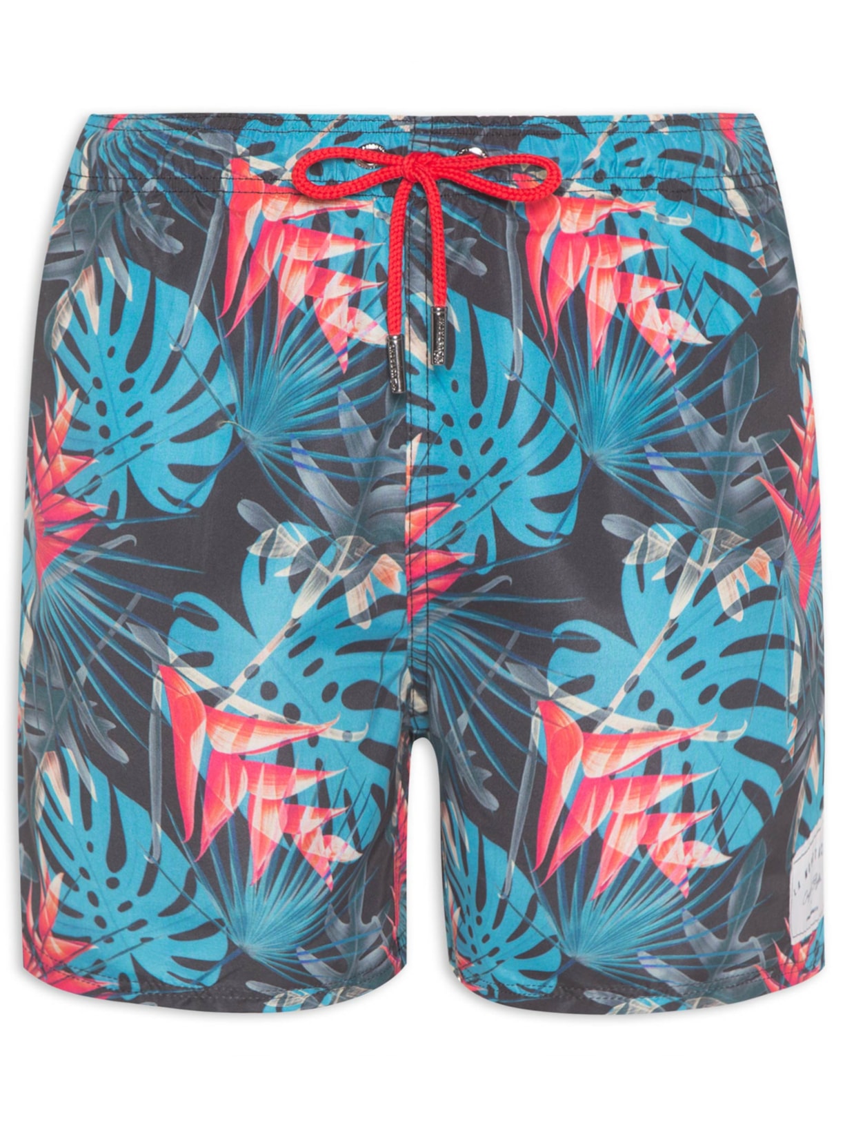 Shorts Masculino Swim Ocean Forest - Azul