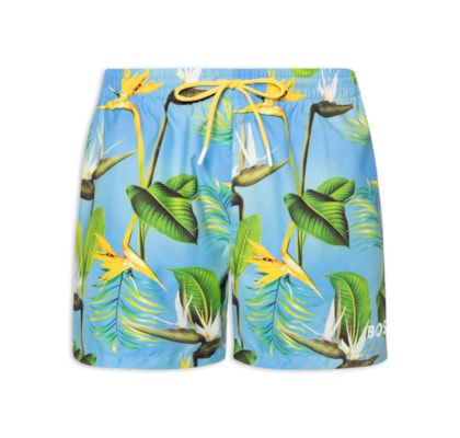 Shorts Masculino Swim Piranha - Azul