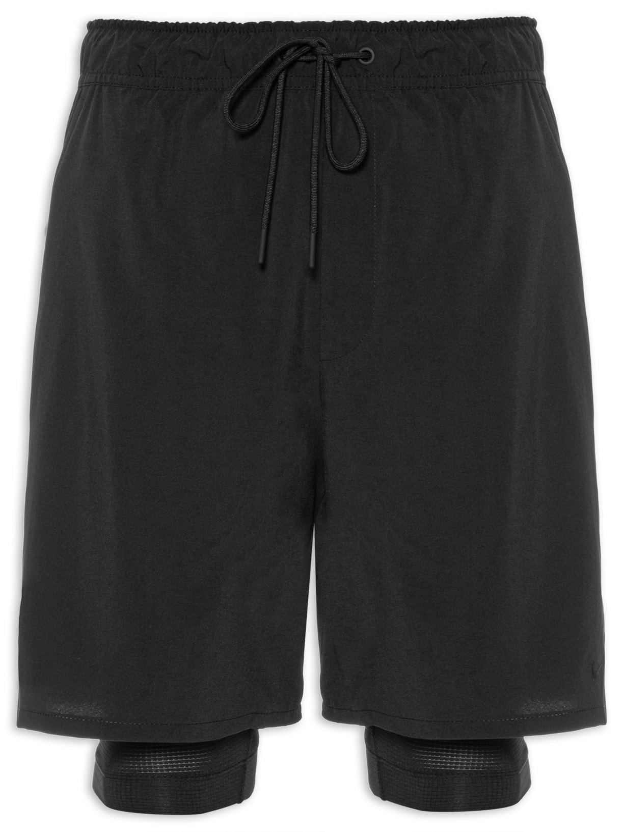Shorts Masculino Unlimited Wvn 2in1 - Preto
