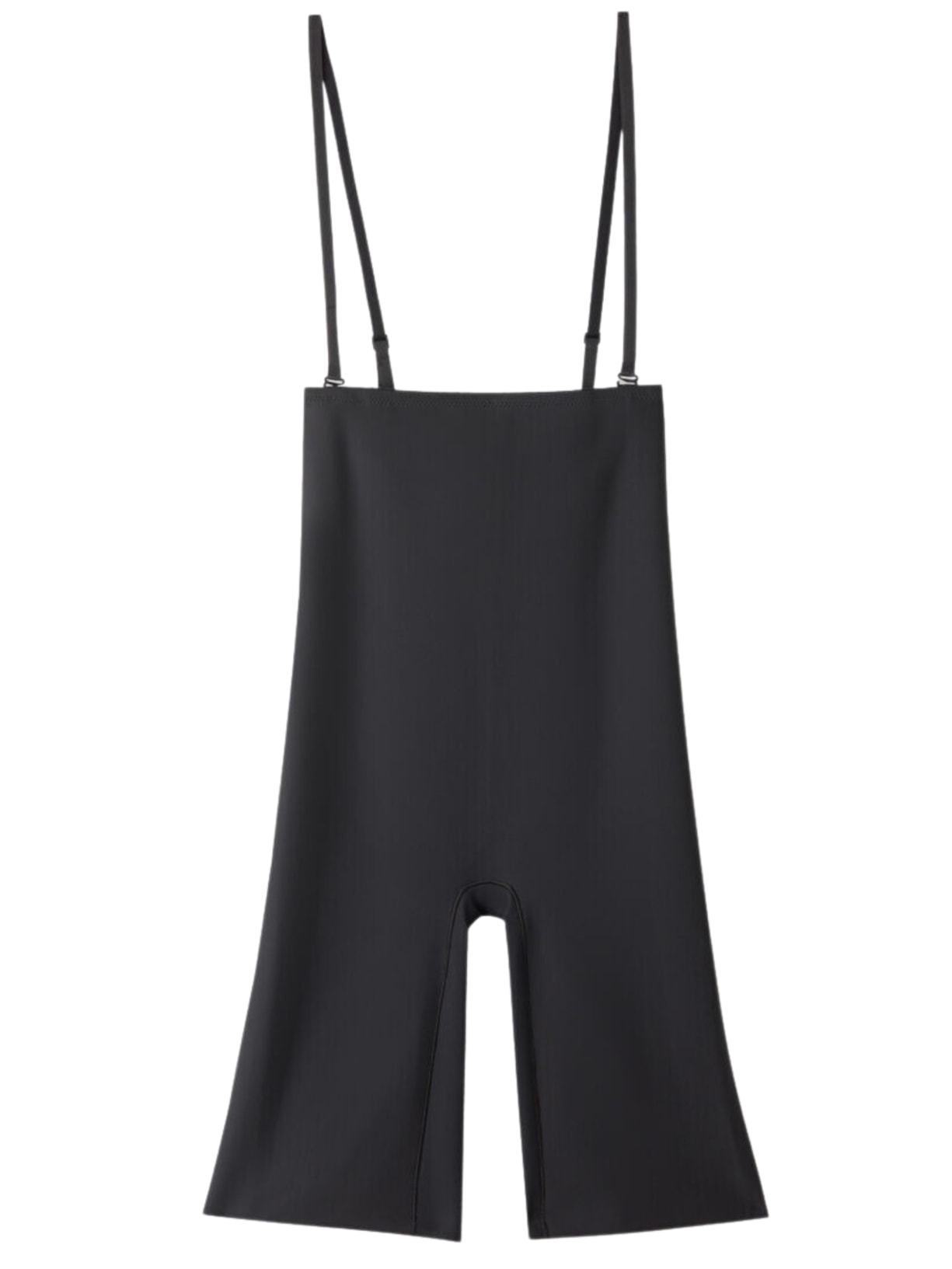 Shorts Modelador Em Microfibra Sem Costuras - Preto