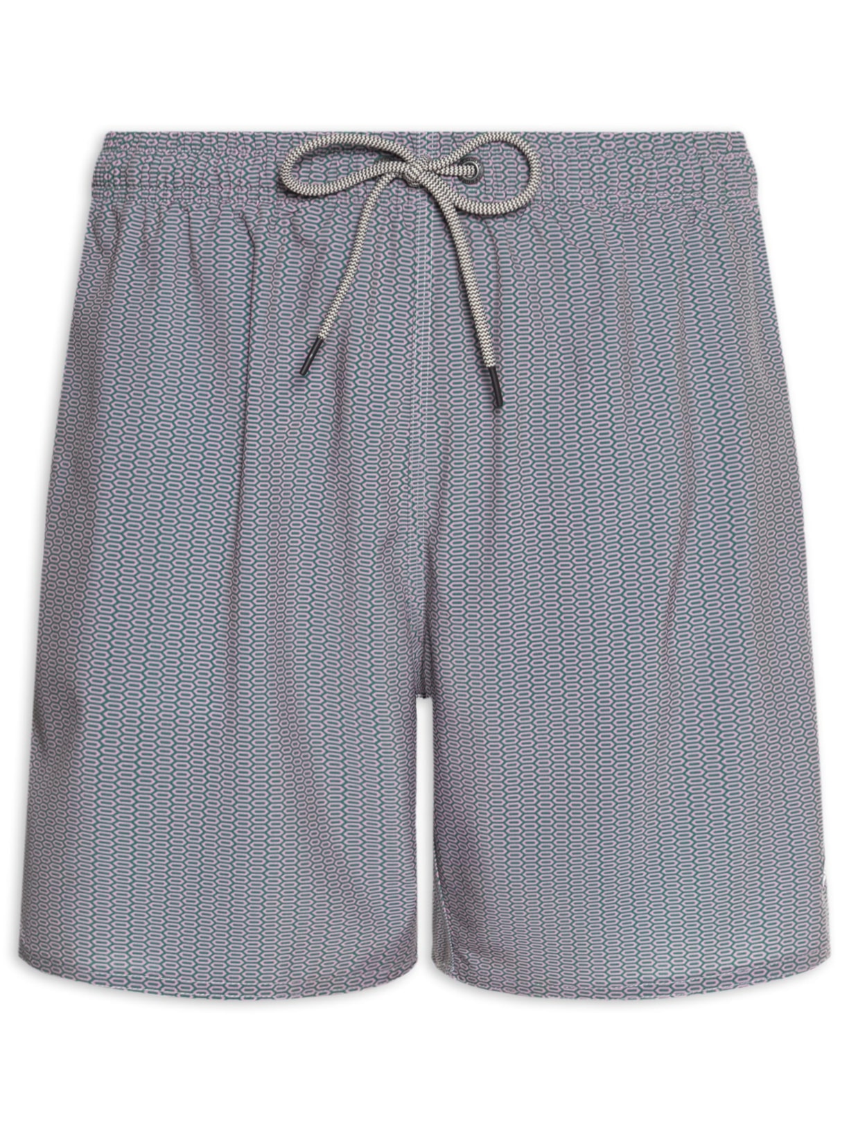 Shorts Praia Masculino Estampado Gravataria Stone – Rosa Sergio K