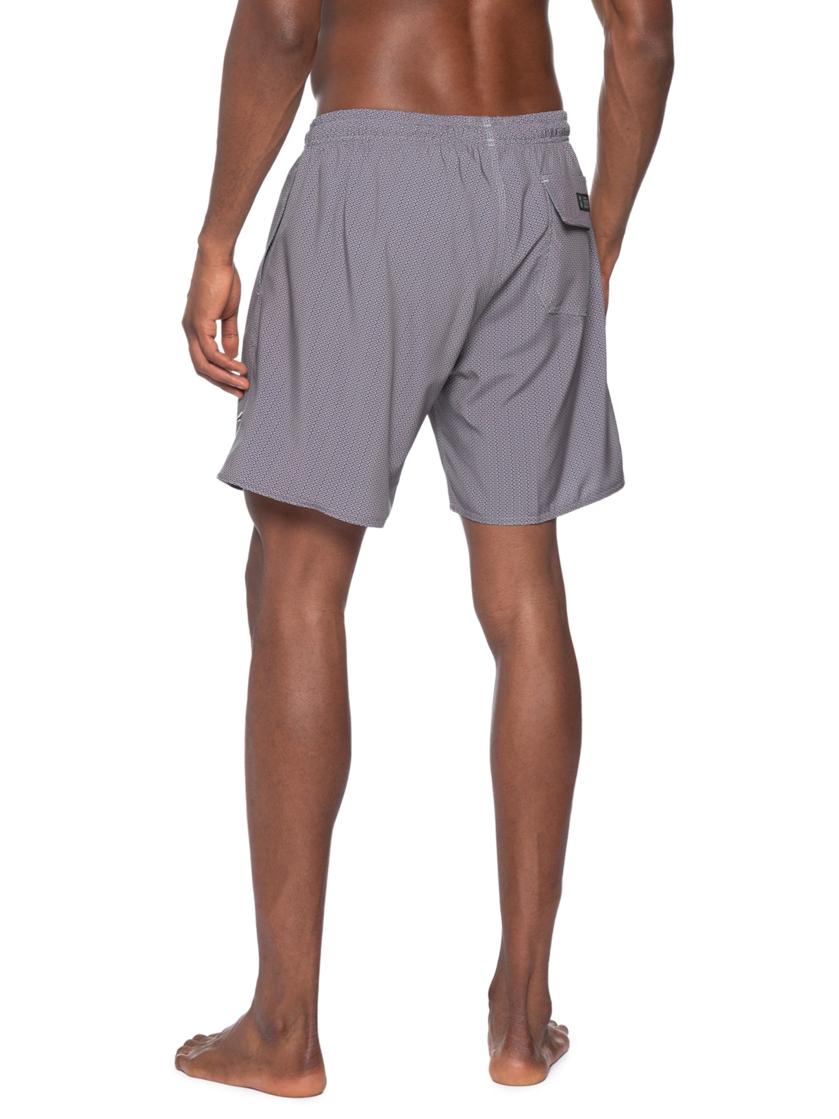 Shorts Praia Masculino Estampado Gravataria Stone – Rosa Sergio K