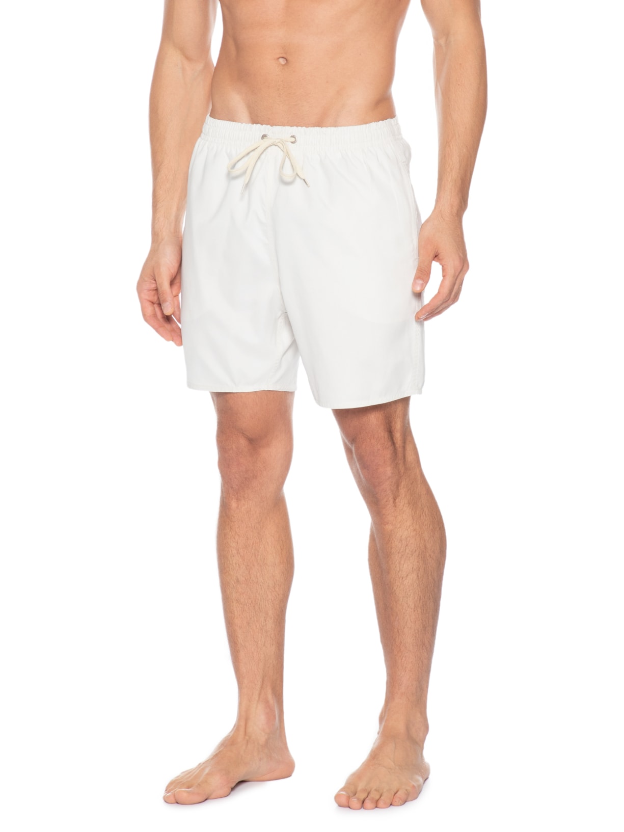 Shorts Praia Masculino Stoned Peach Branco Sergio K