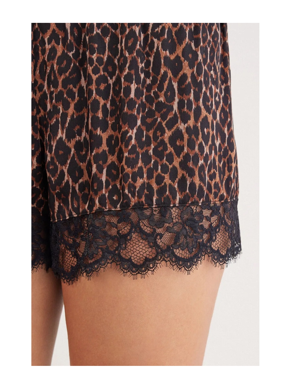 Shorts Sensual Attitude Em Viscose Marrom Intimissimi