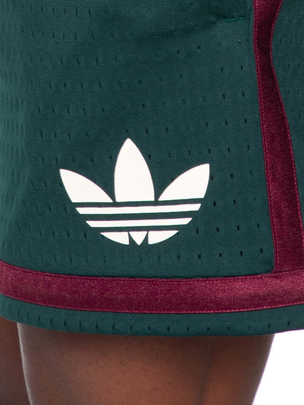 Shorts Warp Knit Verde Adidas Originals