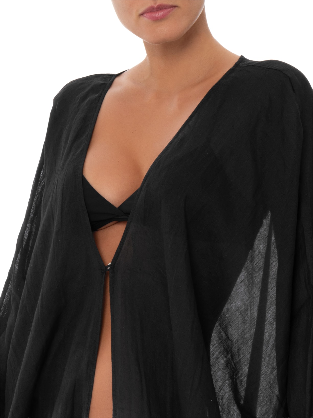 Sobreposição Feminina Tingimento Preto Lenny Niemeyer