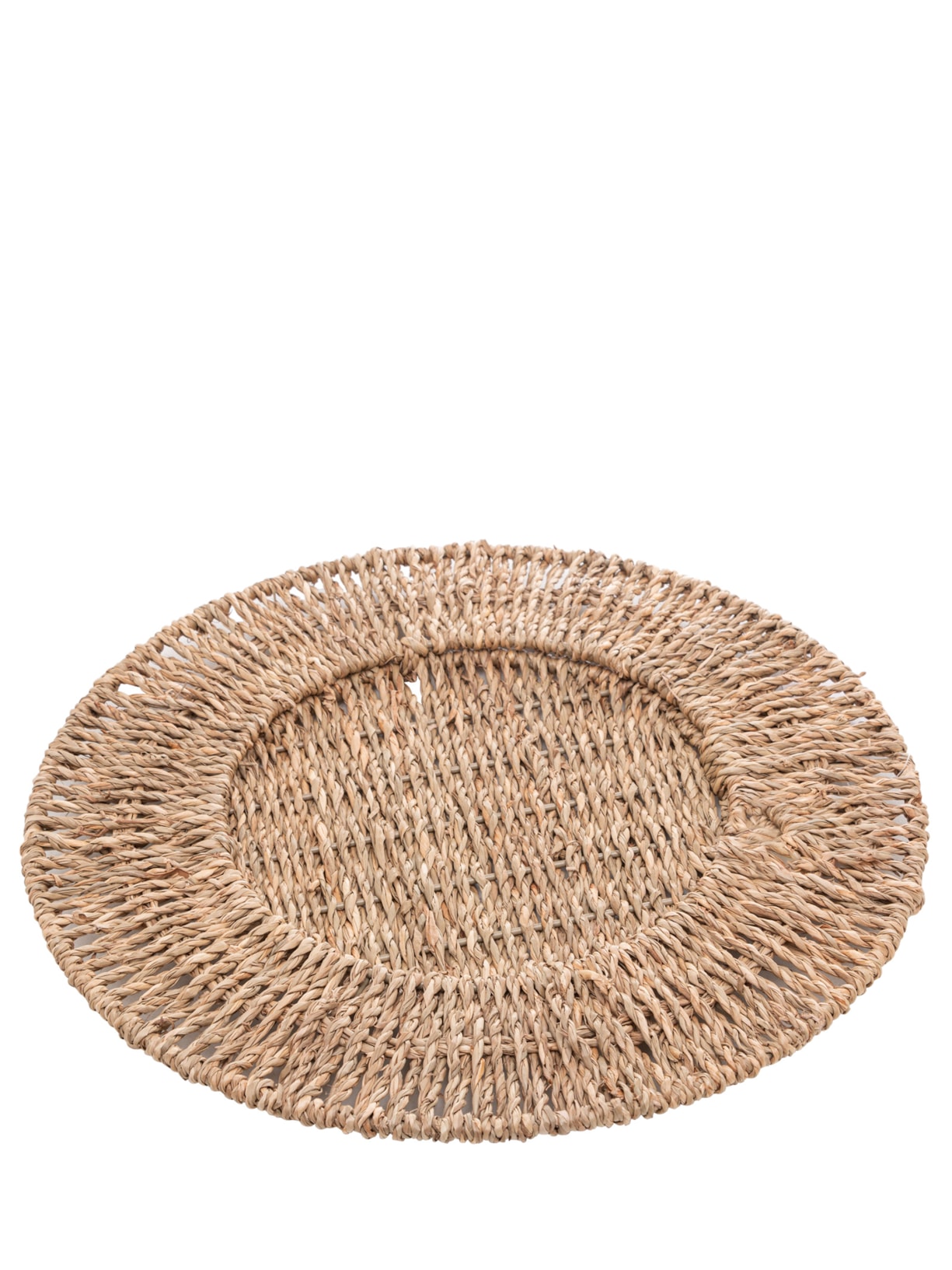 Sousplat de Sisal 32cm Bege Wolff