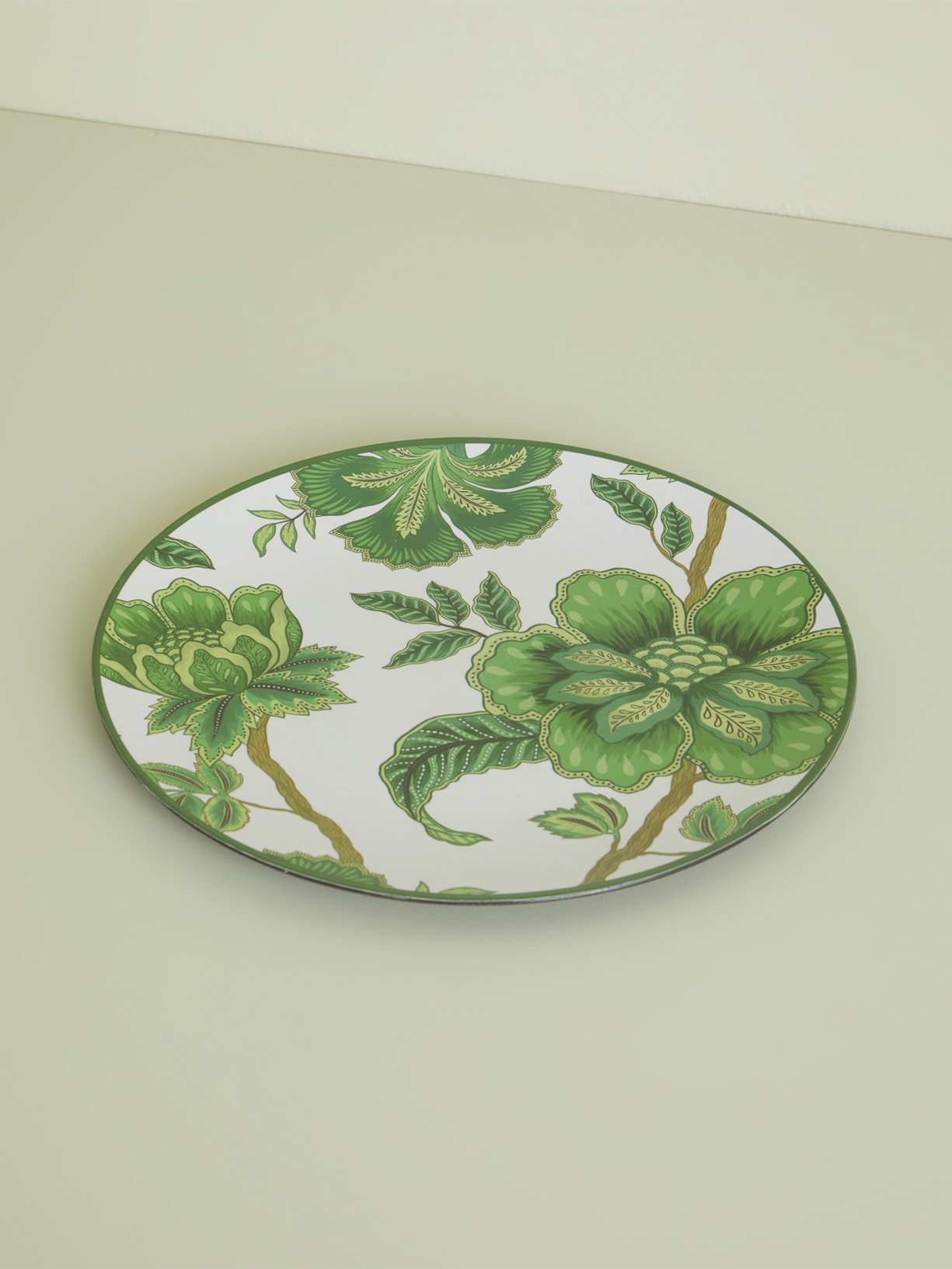 Sousplat Estampado Sicília Em Polipropileno 1 Peça Off White Souq