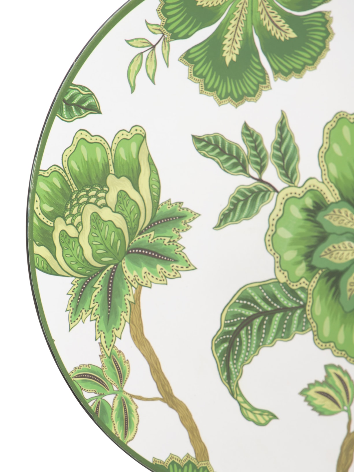 Sousplat Estampado Sicília Em Polipropileno 1 Peça Off White Souq