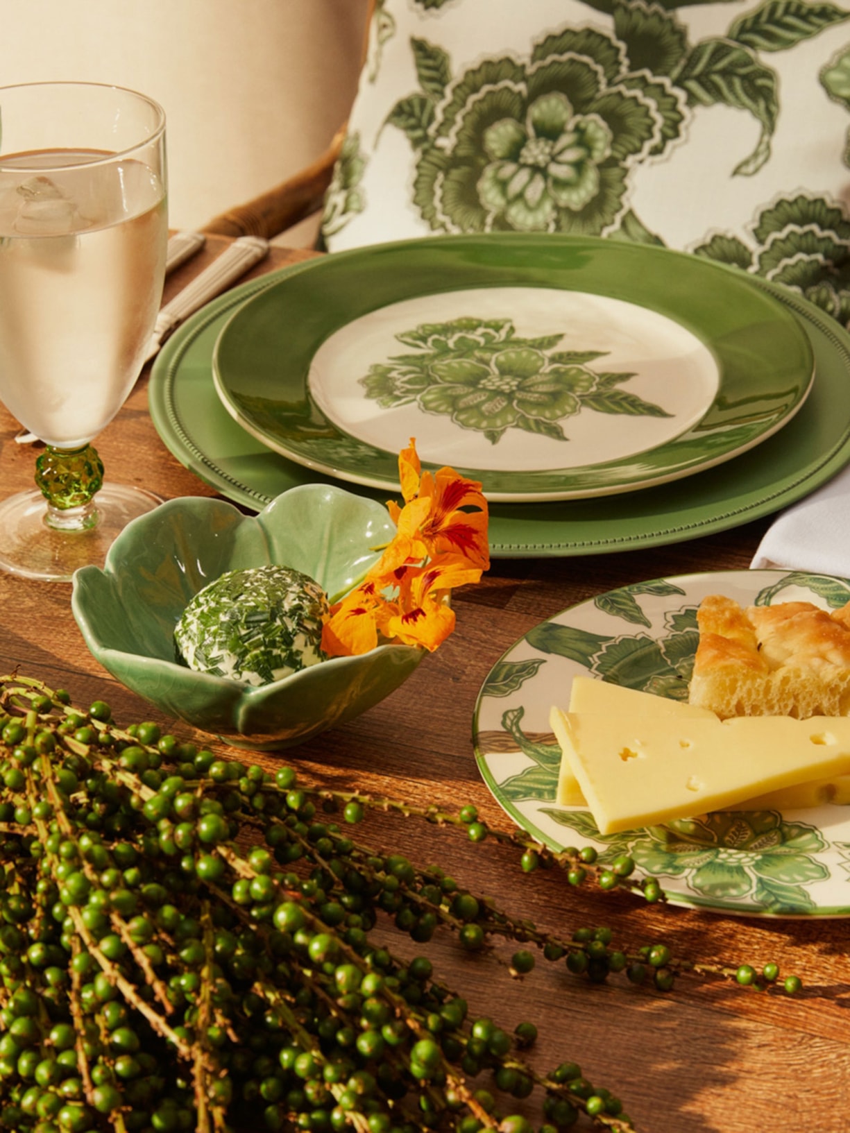 Sousplat Liso Savona Verde Souq