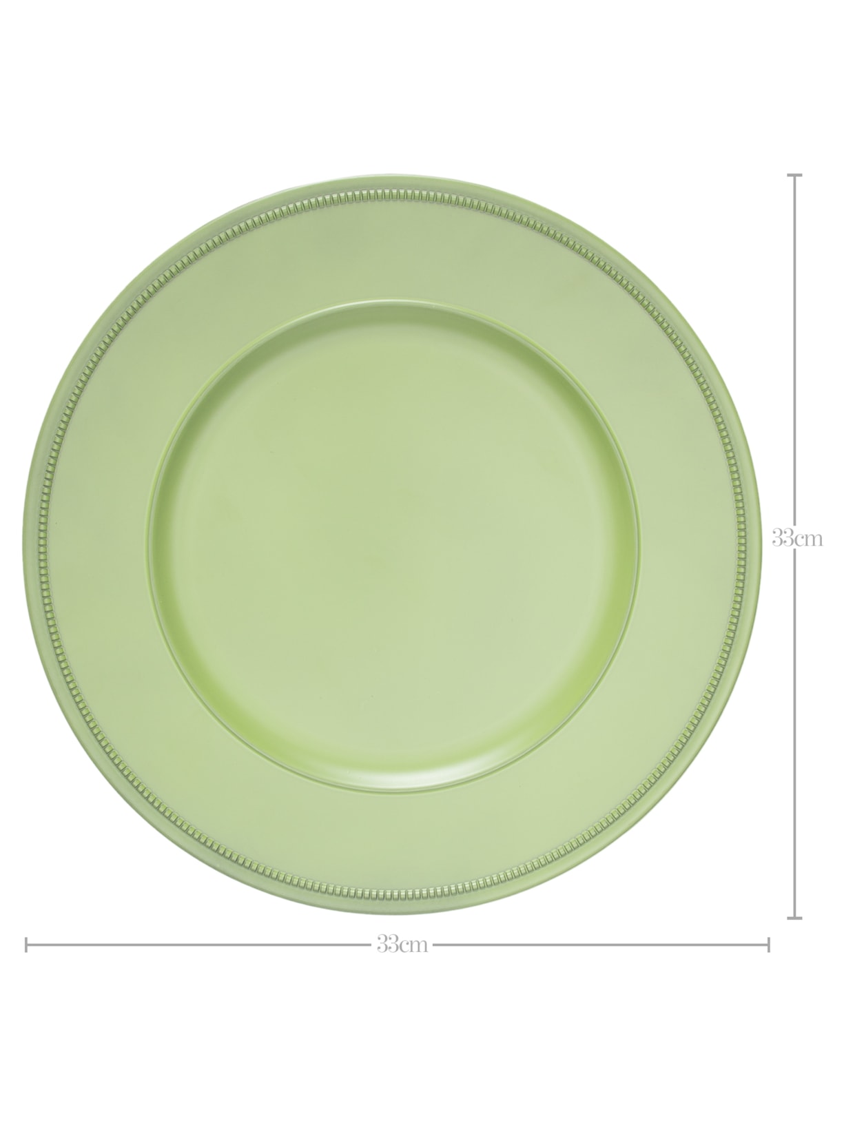 Sousplat Liso Savona Verde Souq