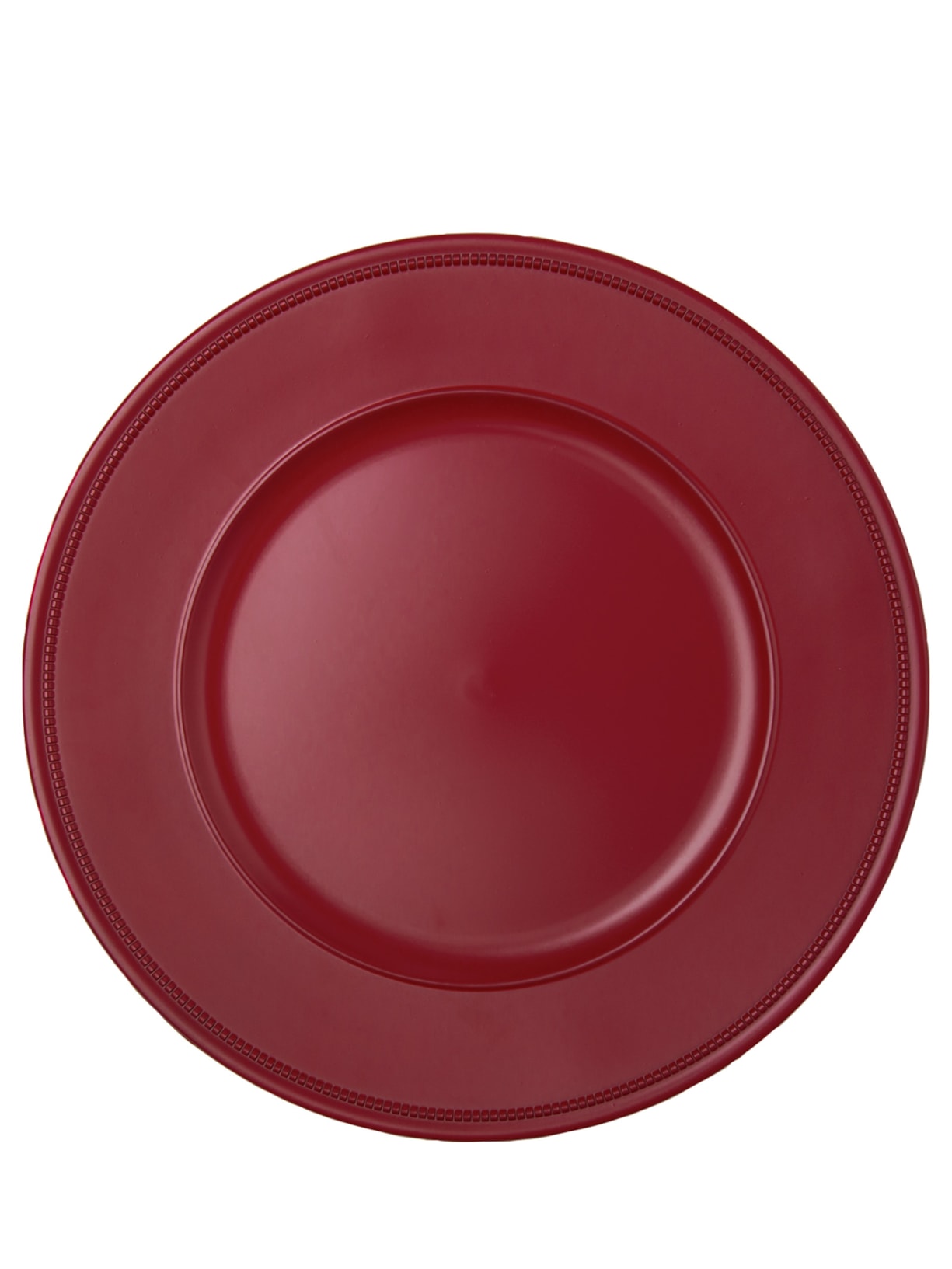 Sousplat Liso Savona - Vermelho