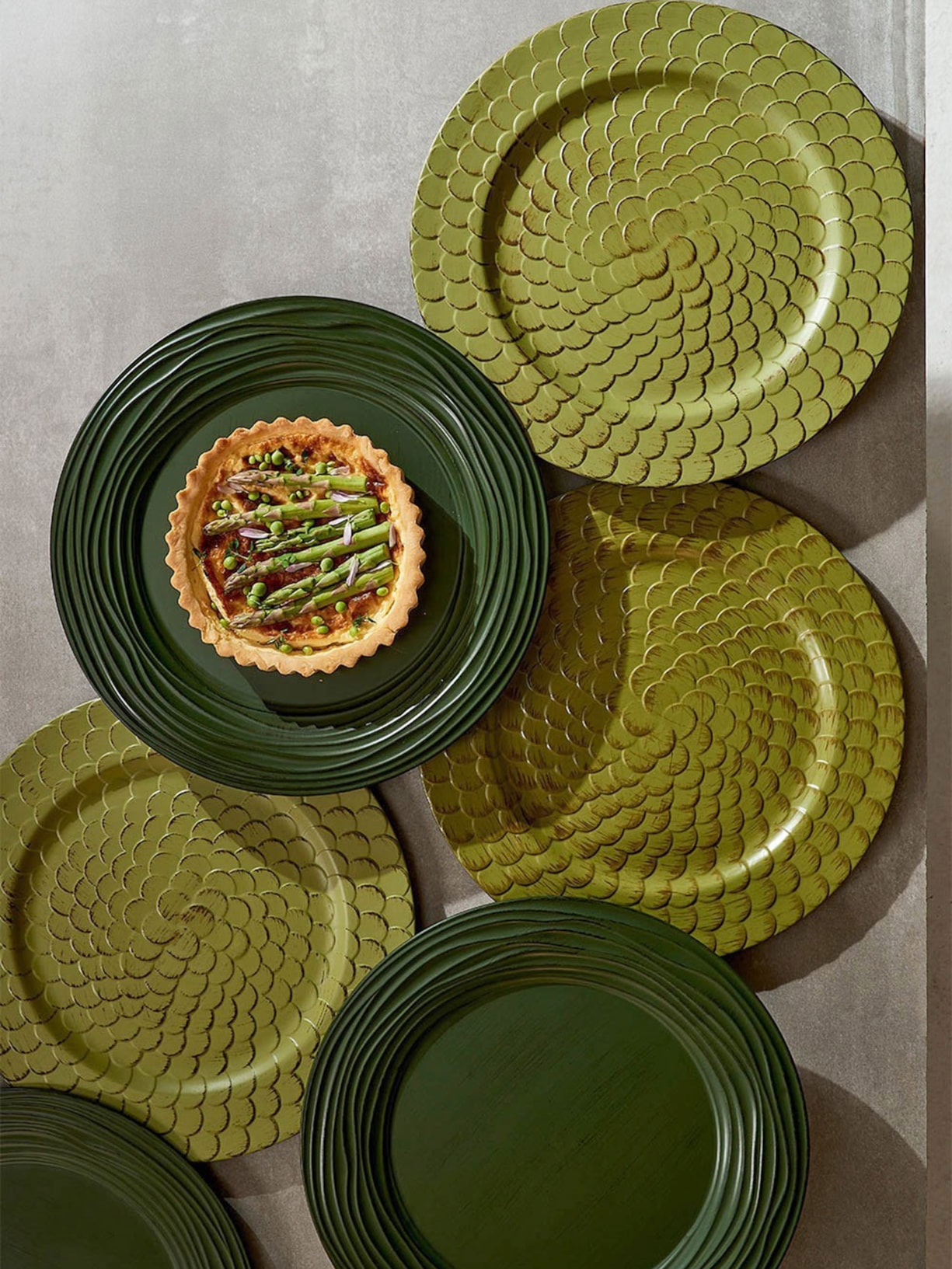 Sousplat Ondas Verde Le Lis Casa