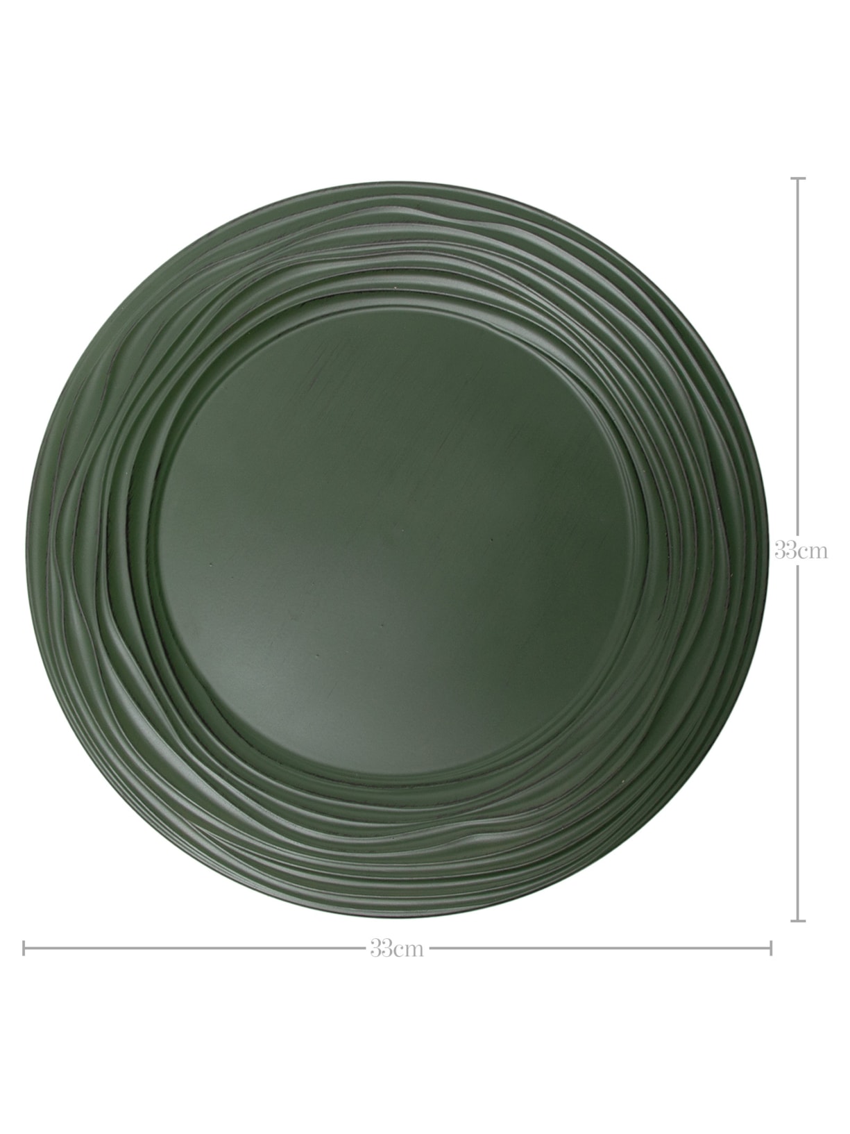 Sousplat Ondas Verde Le Lis Casa