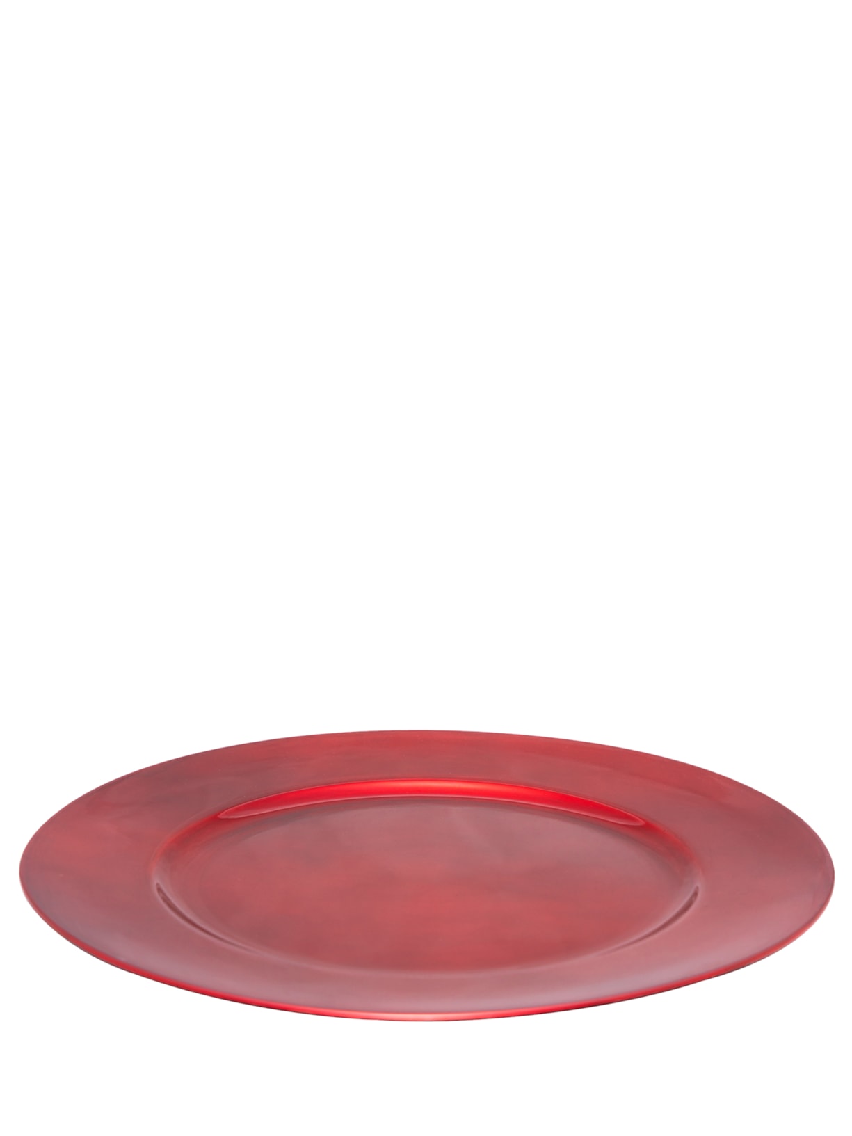 Sousplat Shine Opala Vermelho '2Home