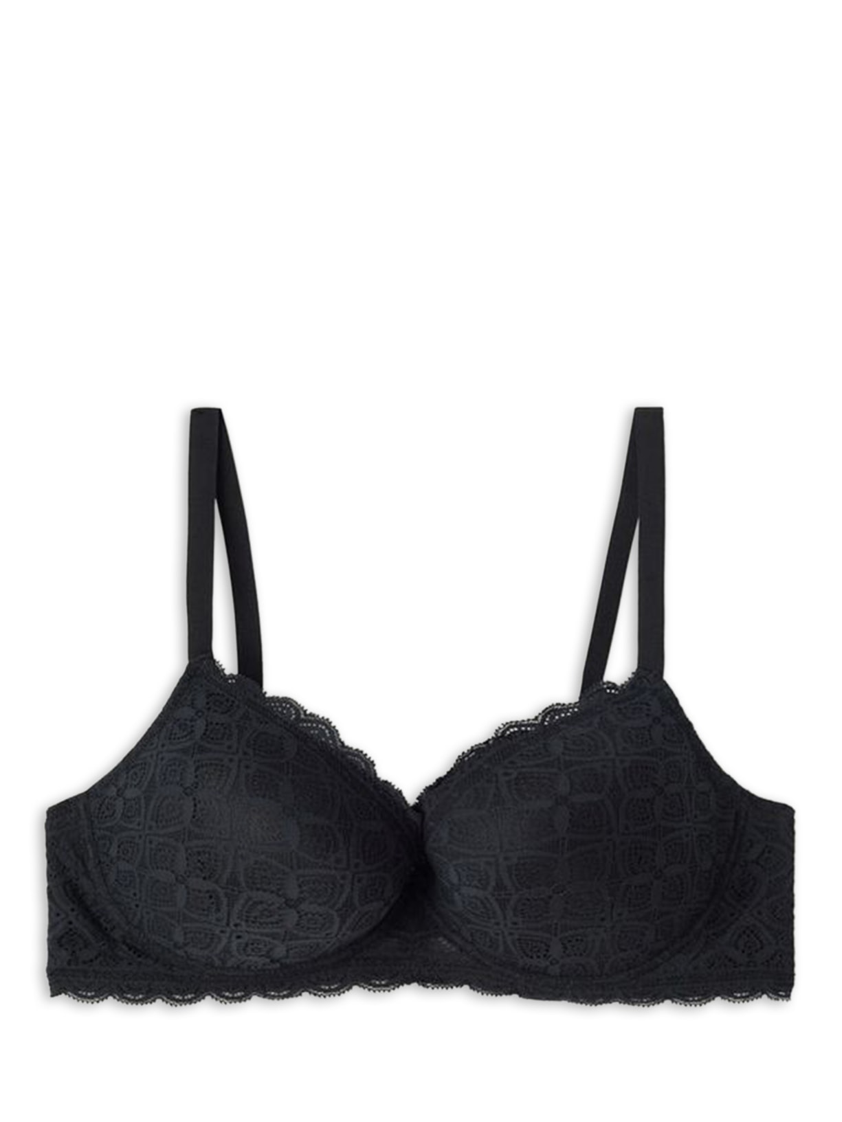 Soutien Balconette Irina Em Renda - Preto