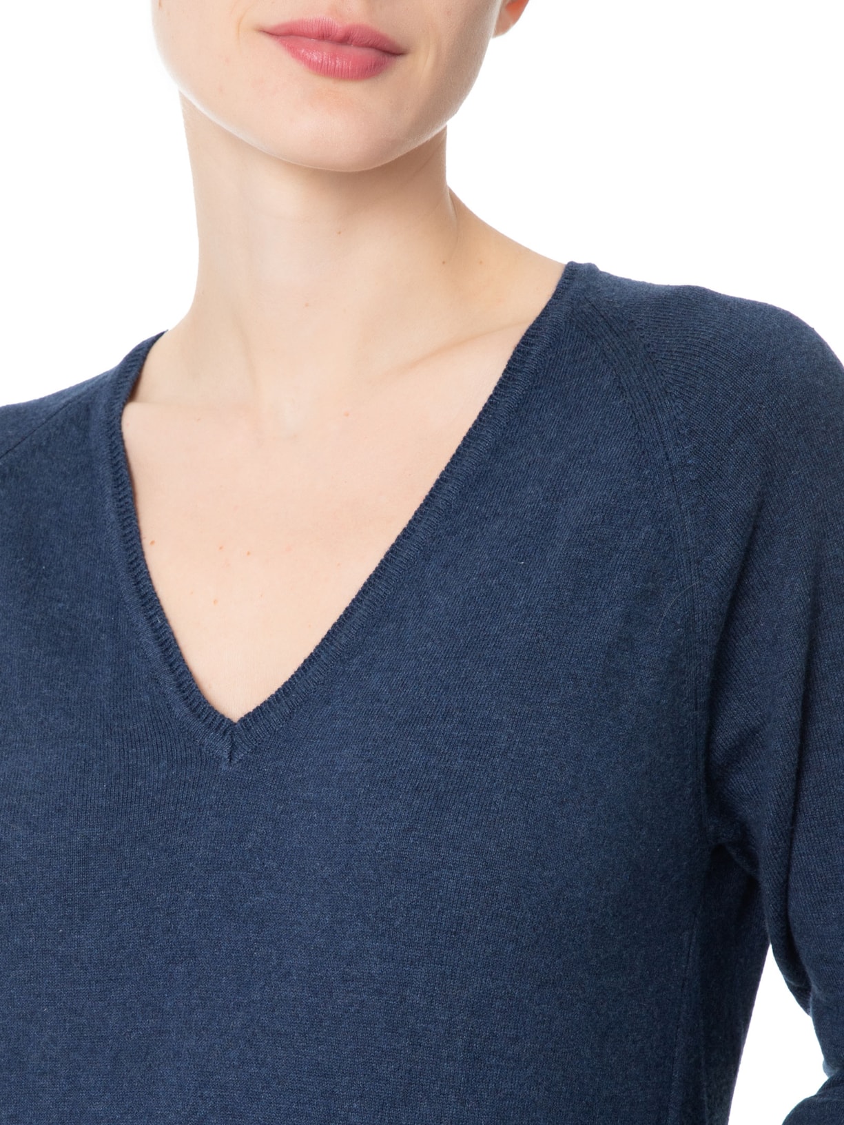 Suéter Básico Gola em V Anselmi
